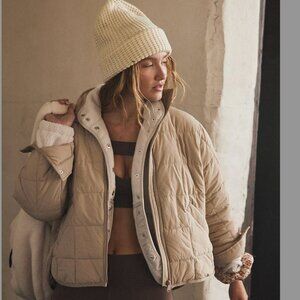 Free People Pippa Packable Jacket in Doe